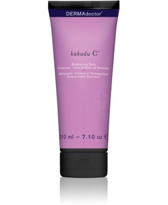DERMAdoctor - Kakadu C Brightening Daily Cleanser, Toner & Make-Up Remover, 7.1-oz.