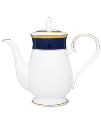Noritake - Odessa Cobalt Gold Coffee Server, 48 Oz.