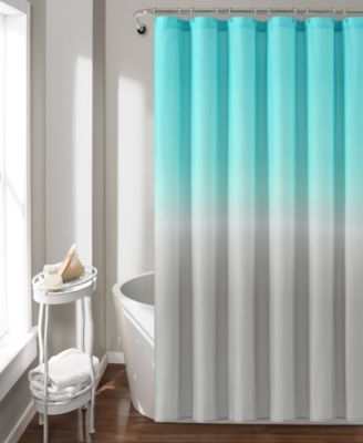 Lush Décor - Umbre Fiesta 72" x 72" Shower Curtain