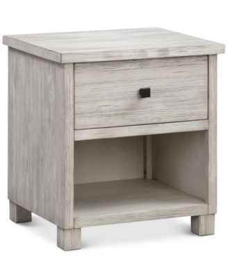 Furniture - Canyon White Nightstand