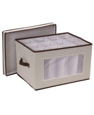 Household Essentials - Stemware Storage Box