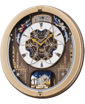 Seiko - Melodies in Motion Gold-Tone Wall Clock