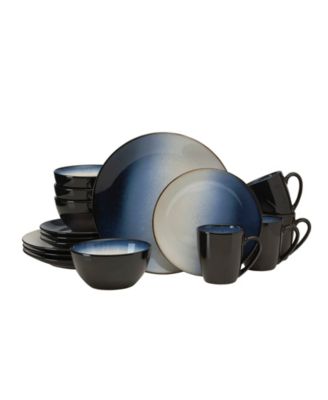 Mikasa - ASHER BLUE 16 PIECE DINNERWARE SET