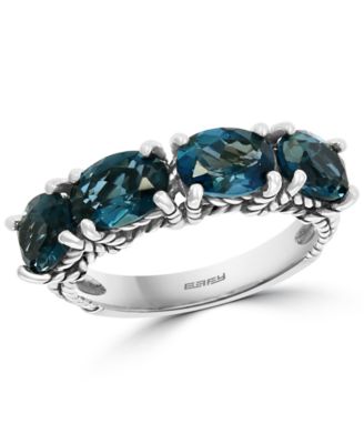 EFFY Collection - London Blue Topaz Statement Ring (3-3/4 ct. t.w.) in Sterling Silver