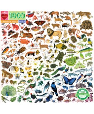 Eeboo - Rainbow World 1000-Pc. Puzzle