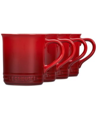 Le Creuset - Stoneware 14-Oz. Mugs, Set of 4
