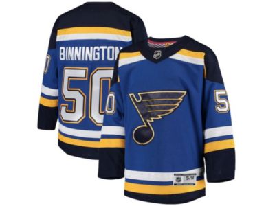Outerstuff - St. Louis Blues Youth Premier Player Jersey - Jordan Binnington
