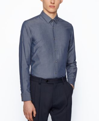 Hugo Boss - Men's Slim-Fit Awatti Shirt