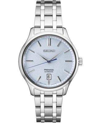 Seiko - Men's Automatic Presage Stainless Steel Bracelet Watch 42mm