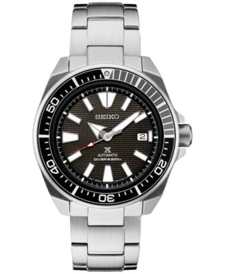 Seiko - Men's Automatic Prospex Stainless Steel Bracelet Watch 44mm