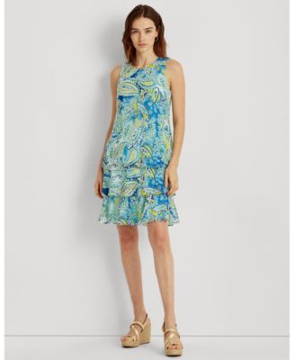 ralph lauren paisley dress