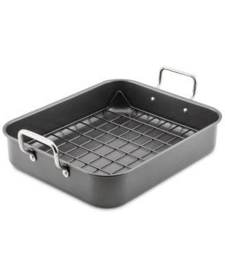Rachael Ray - Nonstick Roasting Pan with Reversible Rack