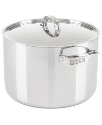 Viking - 12-Qt. 3-Ply Stock Pot