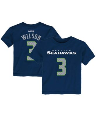Outerstuff - Preschool Seattle Seahawks Mainliner Name & Number T-Shirt - Russell Wilson