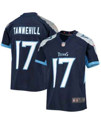 Nike - Youth Ryan Tannehill Navy Tennessee Titans Game Jersey