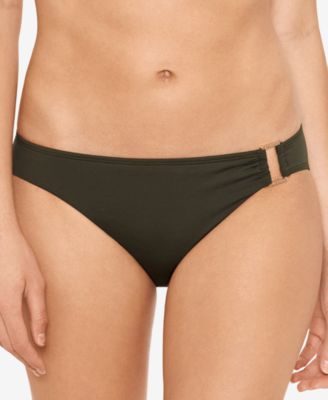Lauren Ralph Lauren - Beach Club Metallic-Ring Bikini Bottoms