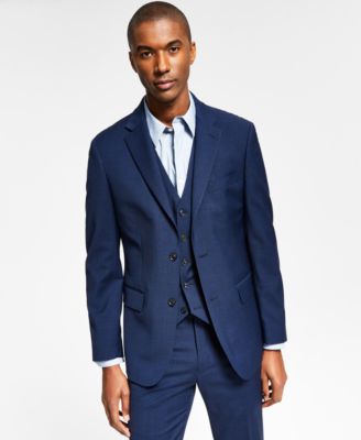 Tommy Hilfiger - Men's Modern-Fit TH Flex Stretch Solid Suit Jacket