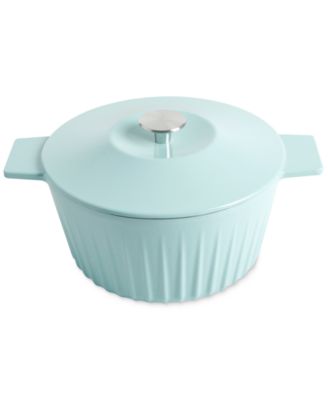 Martha Stewart Collection - 5-Qt. Enamelled Cast Iron Dutch Oven, Created for Macy's
