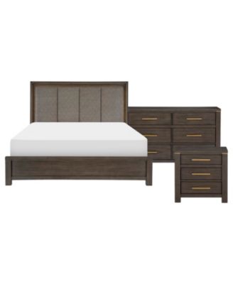 Homelegance - Sandpoint 3pc Bedroom Set (Queen Bed, Dresser & Nightstand)