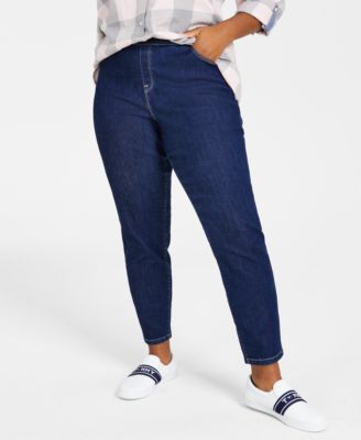 Tommy Hilfiger - TH Flex Plus Size Gramercy Pull-On Jeans