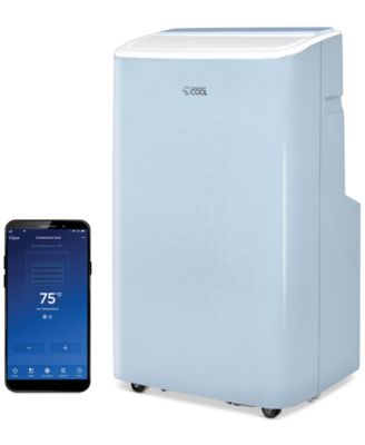 Commercial Cool - 9000 BTU Portable Air Conditioner & Dehumidifier Fan