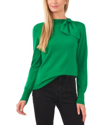 CeCe - Women's Bow Neck Sweater
