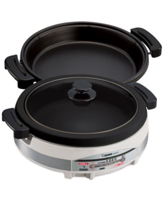Zojirushi - Gourmet d'Expert Electric Skillet Two Large 12" Pans