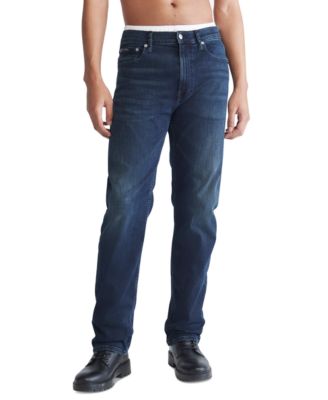 Calvin Klein - Men's Standard Straight-Fit Stretch Jeans