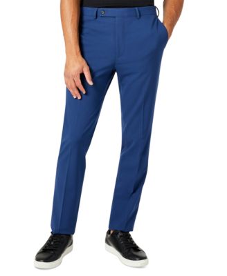 DKNY - Men's Modern-Fit Stretch Suit Pants