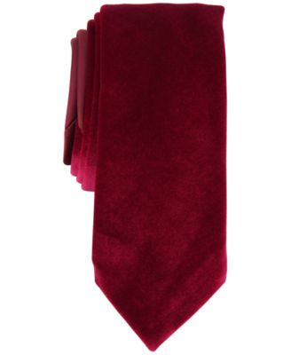 Alfani - Men's Monroe Solid Velvet Tie