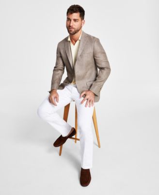 Lauren Ralph Lauren - Men's Classic-Fit UltraFlex Linen Check Sport Coat