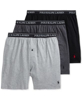 Polo Ralph Lauren - Men's 3-Pk. Cotton Classic Knit Boxers