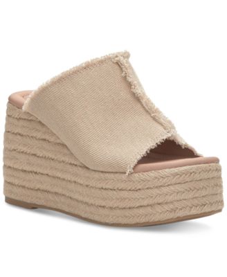Lucky Brand - Women's Scippio Frayed Platform Sandals