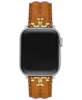 Tory Burch - The Kira Luggage Leather Strap For Apple Watch&reg; 38mm/40mm/41mm