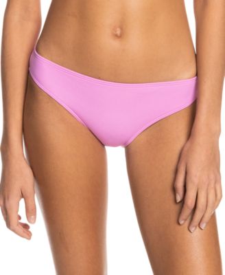 Roxy - Juniors' Active Ribbed Hipster Bikini Bottoms