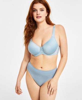 Wacoal - Women's Basic Beauty Underwire T-Shirt Bra & B-Smooth High-Cut Brief Underwear