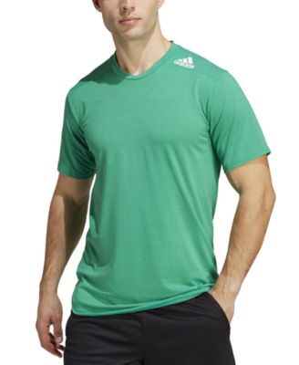adidas - Men's D4S Slim-Fit Short-Sleeve Crewneck Training T-Shirt