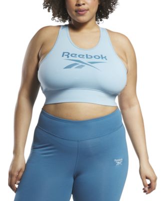 Reebok - Plus Size Racerback Low Impact Sports Bra
