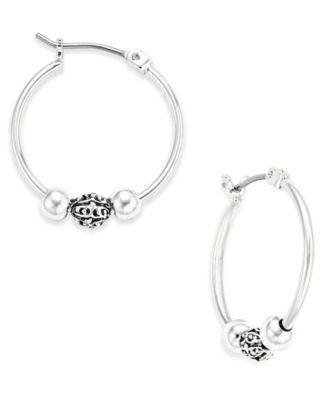 Lauren Ralph Lauren - Beaded Hoop Earrings