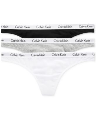 Calvin Klein - Carousel Thong 3-Pack QD3587