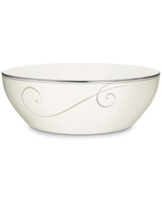 Noritake - "Platinum Wave" Round Vegetable Bowl