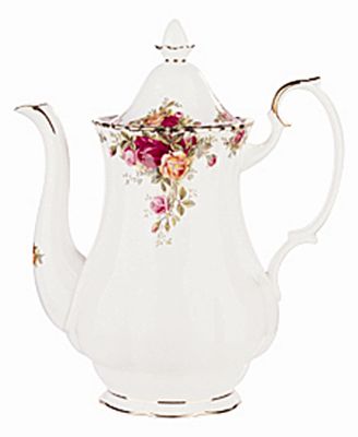 Royal Albert - "Old Country Roses" Coffee Pot, 42 oz.