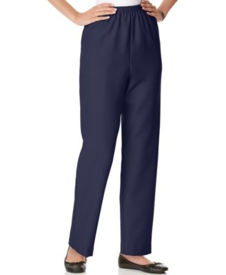 Alfred Dunner - Petite Pull-On Pants
