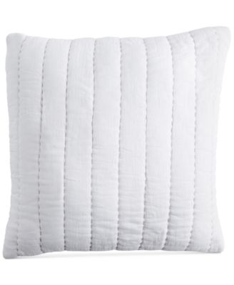 DKNY - PURE Quilted Voile 18" Square Decorative Pillow