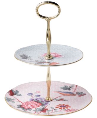 Wedgwood - Dinnerware, Cuckoo 2 Tier Cake Stand