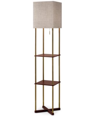 Adesso - Harrison Shelf Floor Lamp