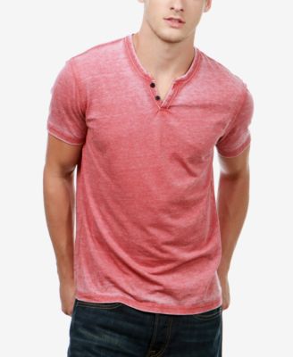 Lucky Brand - Men's Heathered Henley