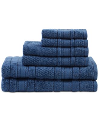 Madison Park Essentials - Adrien Cotton 6-Pc. Super-Soft Towel Set