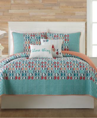 Vera Bradley - Go Fish King Quilt