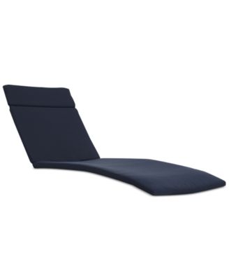 Noble House - Abigail Outdoor Chaise Lounge Cushion, Quick Ship